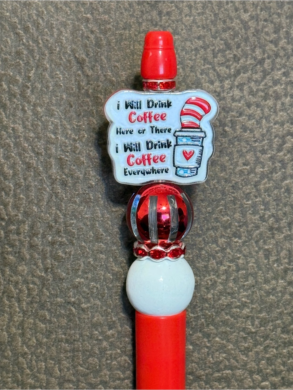 Cat in the Hat - coffee Pen